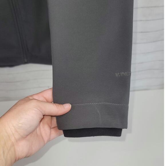 THE NORTH FACE Apex Bionic Softshell Full Zip Windwall Jacket in Gray, sz Medium - Picture 4 of 14